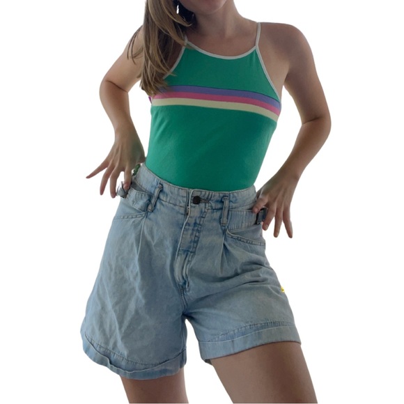 Forever 21 Tops - Forever 21 retro stripe bodysuit.